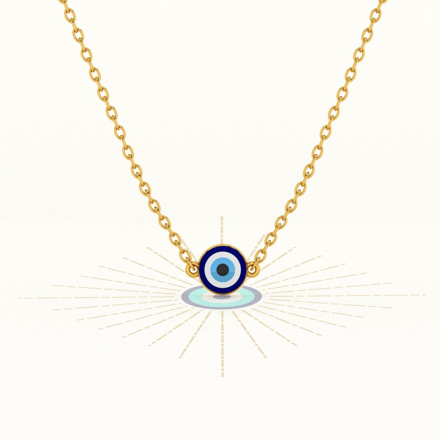 Evil Eye Classic 925 Silver Necklace