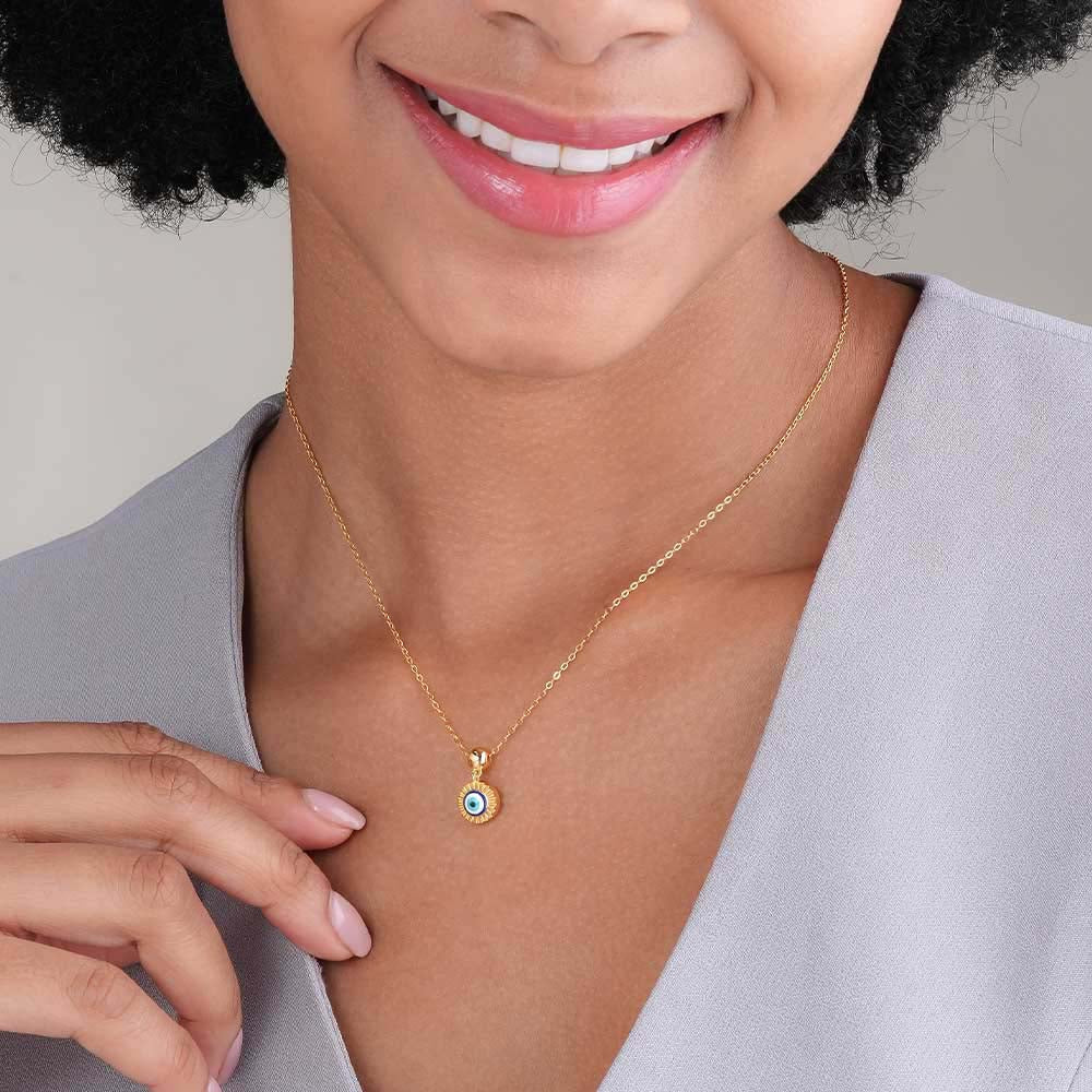 Evil Eye Enigma 925 Silver Necklace