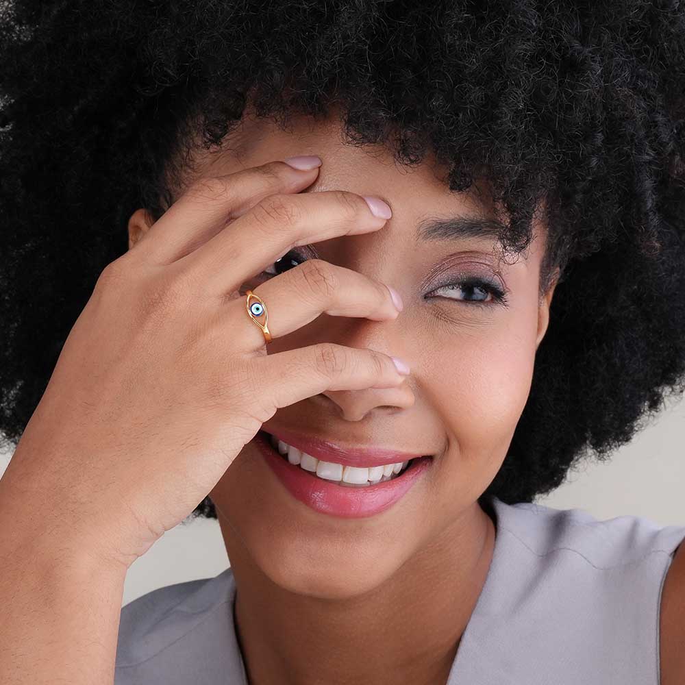 Evil Eye Zeinth 925 Silver Ring