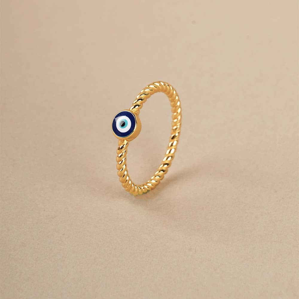 Evil Eye Timeless 925 Silver Ring