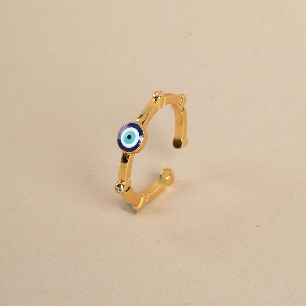 Evil Eye 925 Stone Band Ring