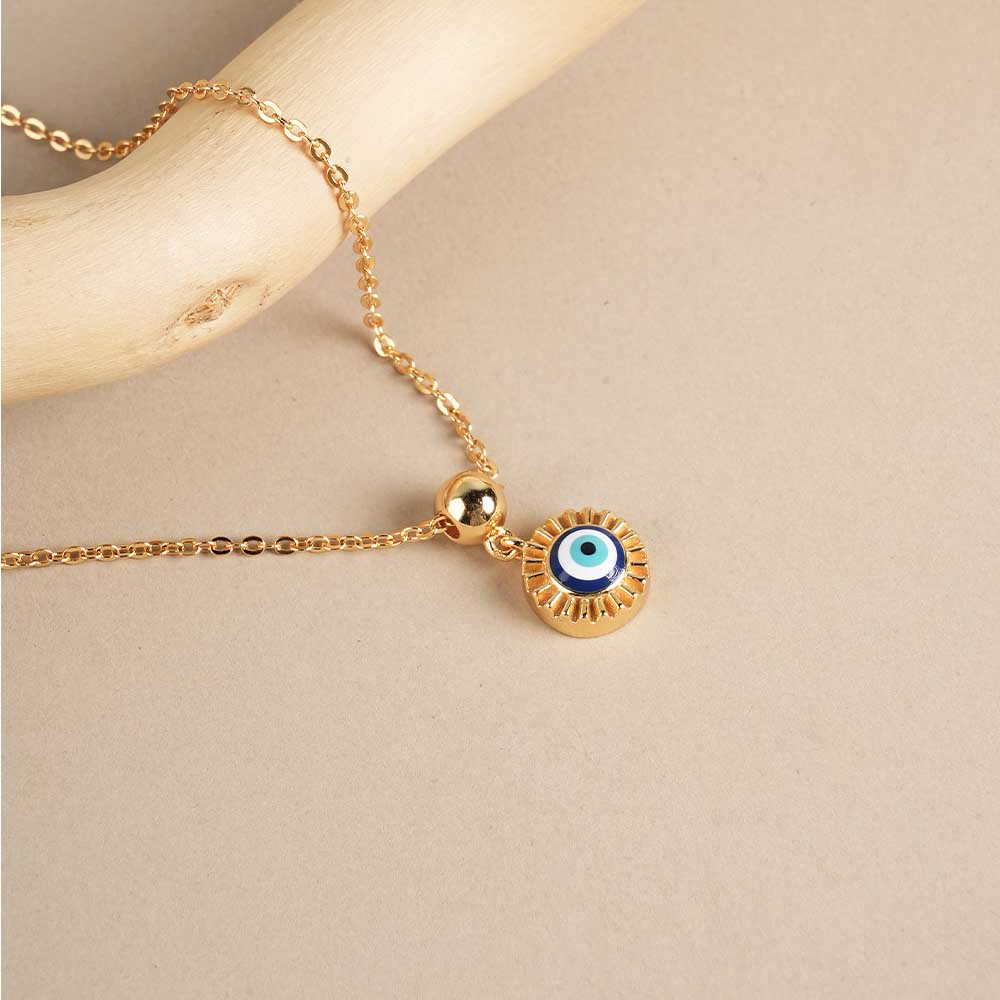 Evil Eye Enigma 925 Silver Necklace