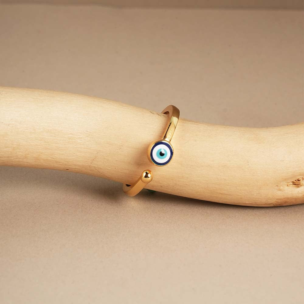 Evil Eye Oracle 925 Silver Ring