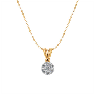 Luna Cluster 9KT Gold Laboratory Grown Diamond Set