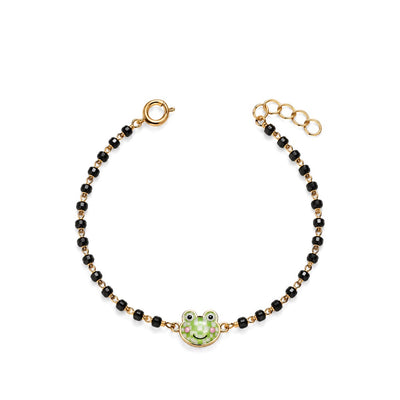 Cheerful Frog 9KT Gold Nazariya for Kids