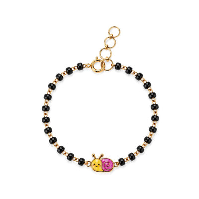 Cute Snail 9KT Gold Nazariya for Kids
