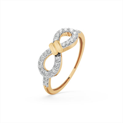 Majestic Infinity 9KT Gold Laboratory Grown Diamond Ring