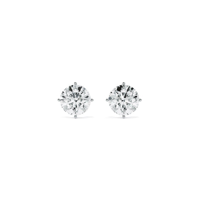 1.02 Carat 9KT Gold Laboratory Grown Diamond Solitaire Earrings