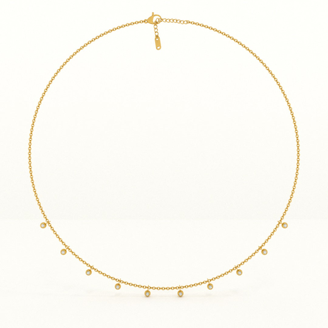 Multiple Stones Necklace