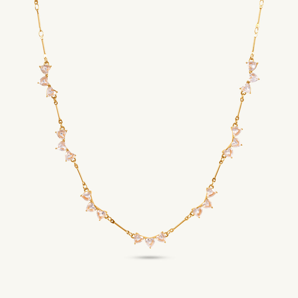 Floral Vine Pearl NecklaceTEST