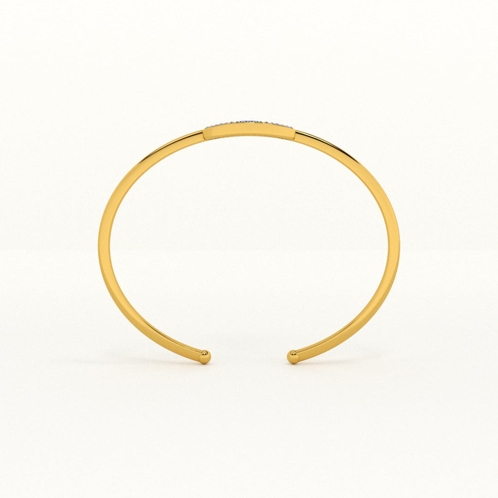 Evil Eye Zeinth 925 Silver Open Bangle