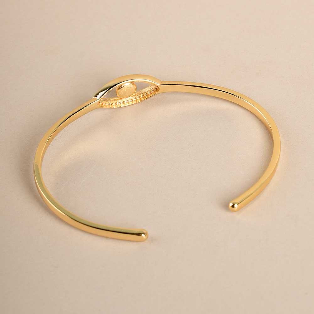 Evil Eye Zeinth 925 Silver Open Bangle