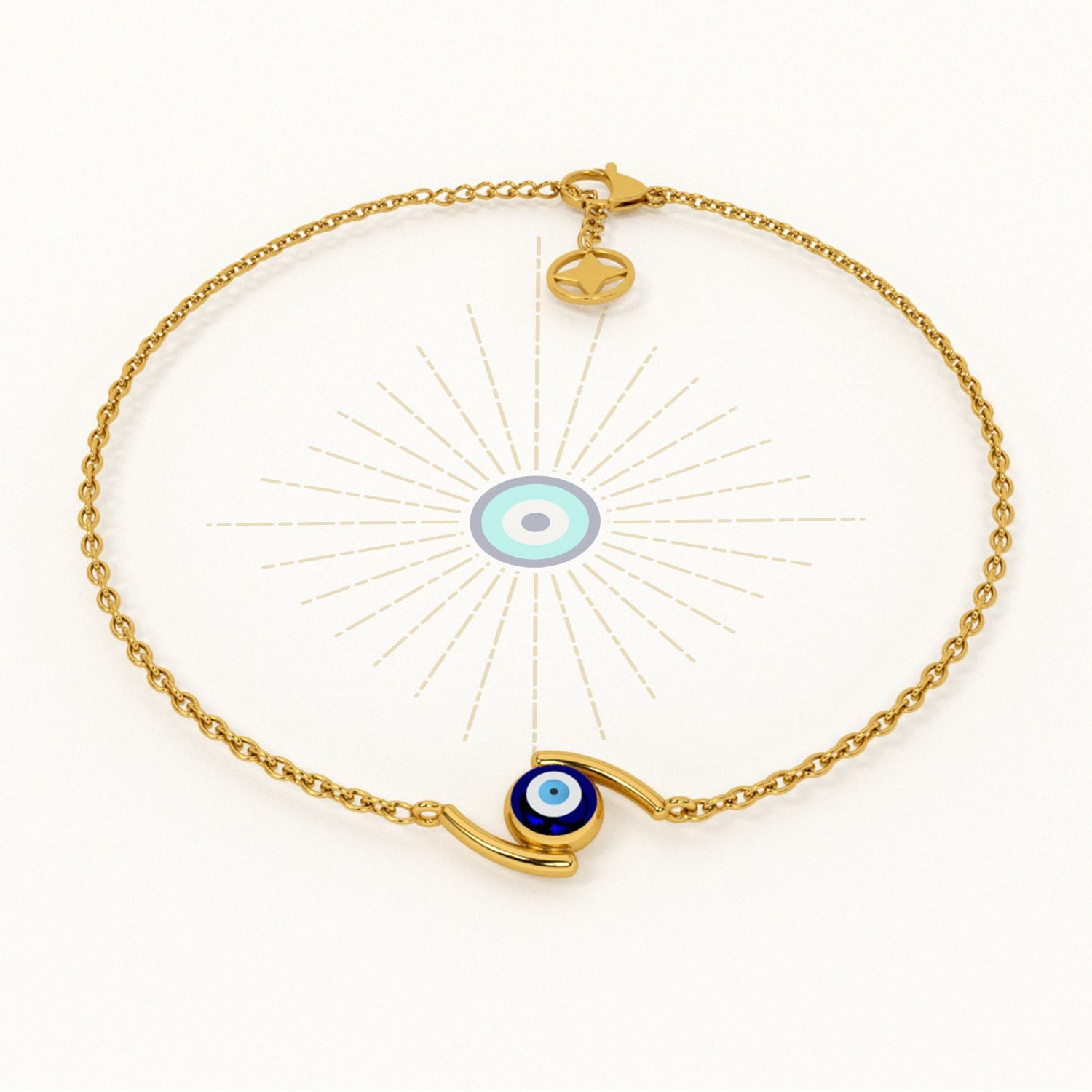 Evil Eye Mirage 925 Silver Bracelet