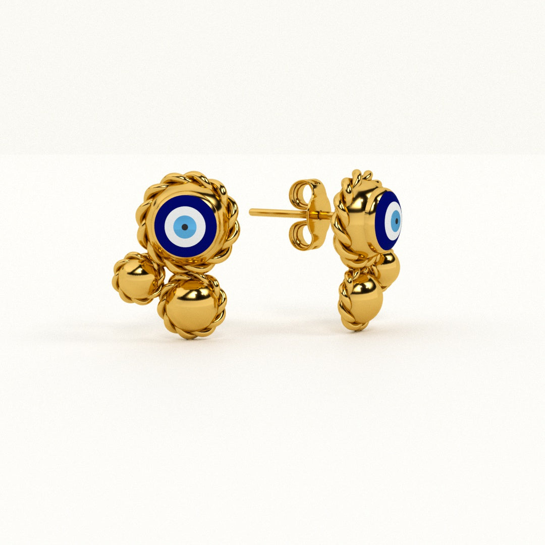 Evil Eye Arcana 925 Silver Studs