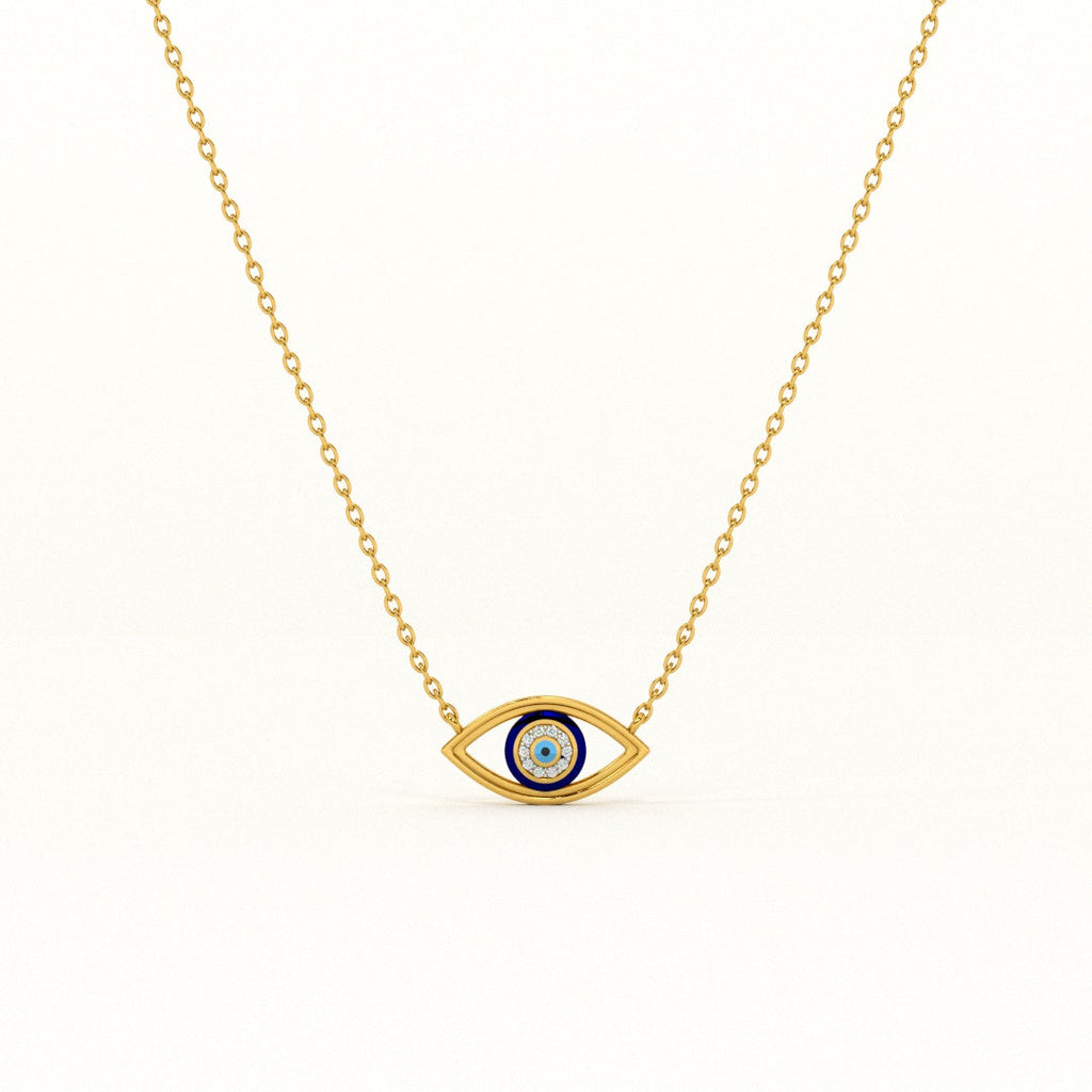 Evil Eye Zenith 925 Silver Necklace