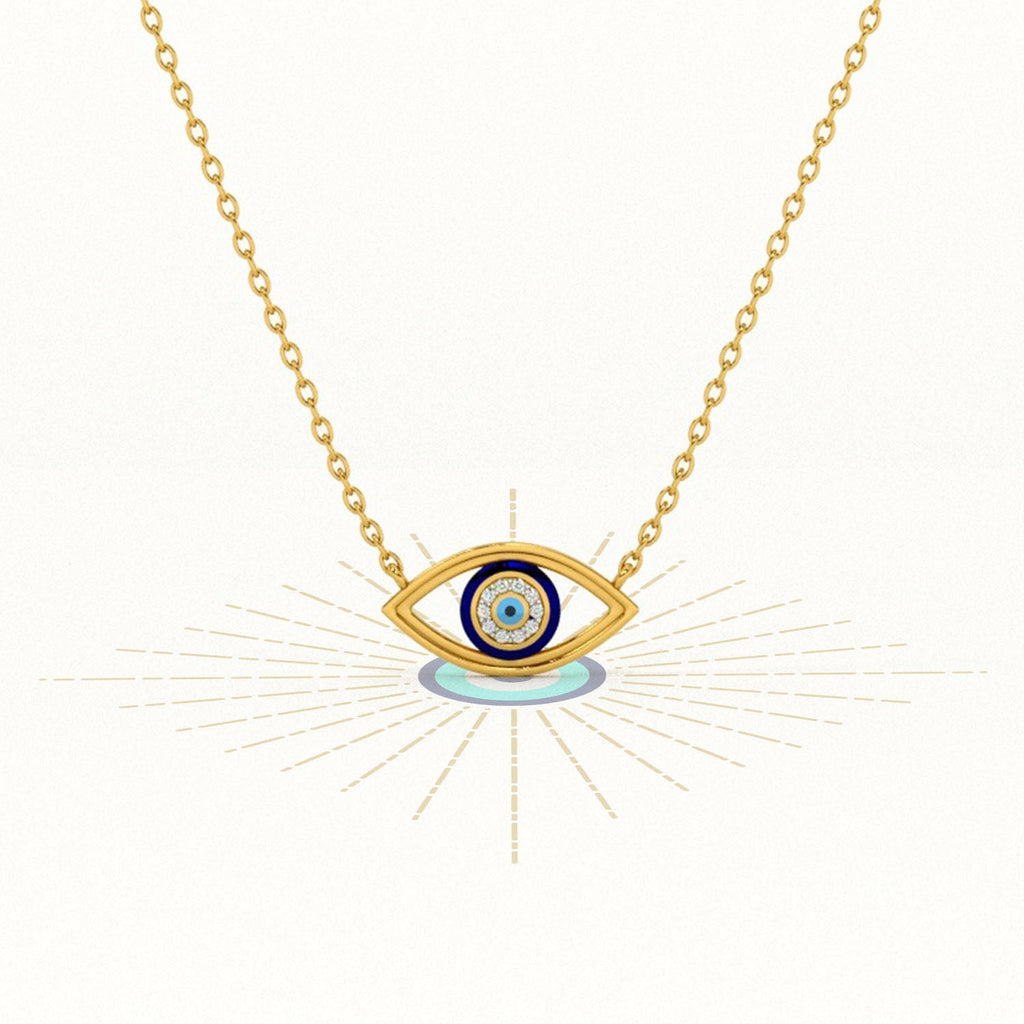 Evil Eye Zenith 925 Silver Necklace