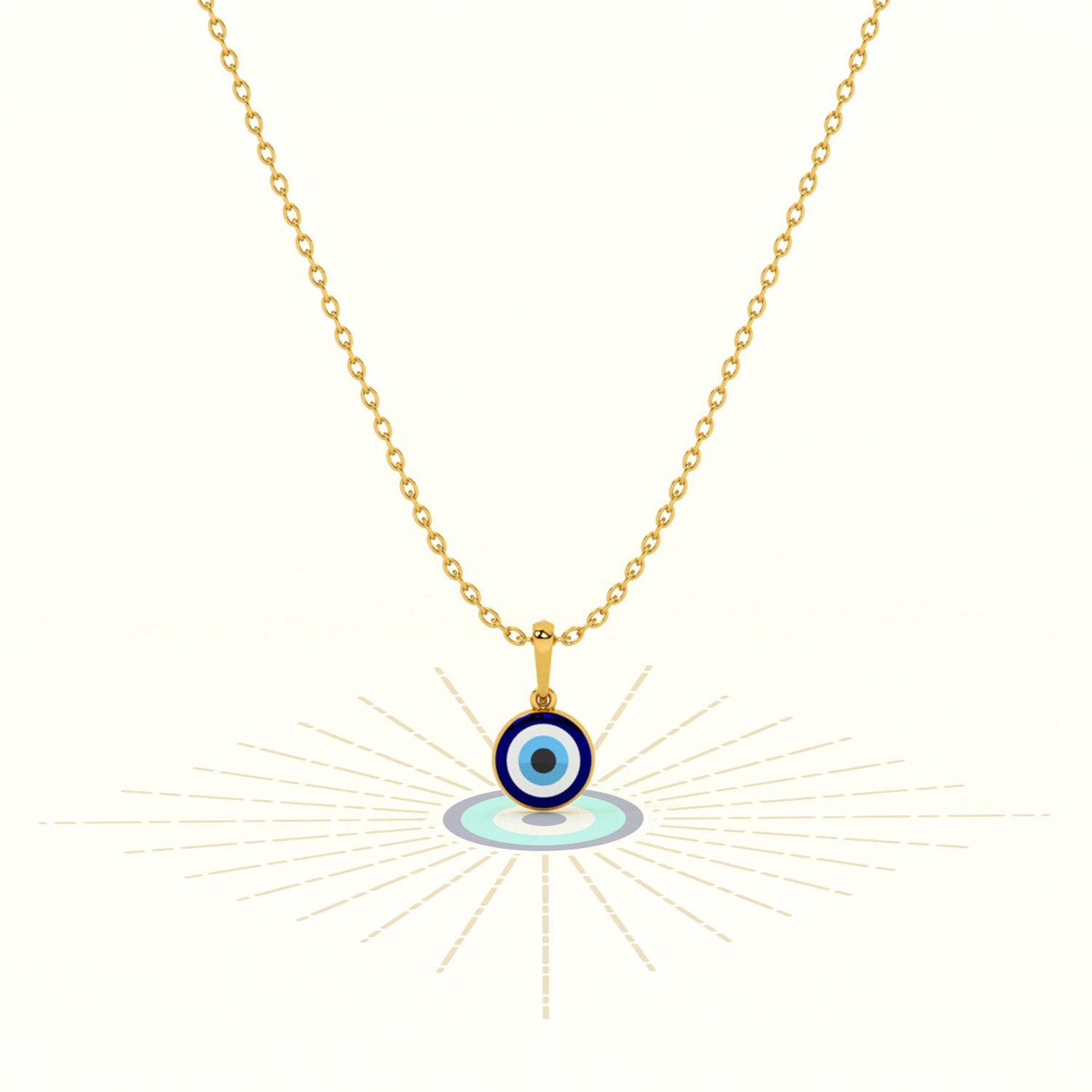Evil Eye Timeless 925 Silver Necklace