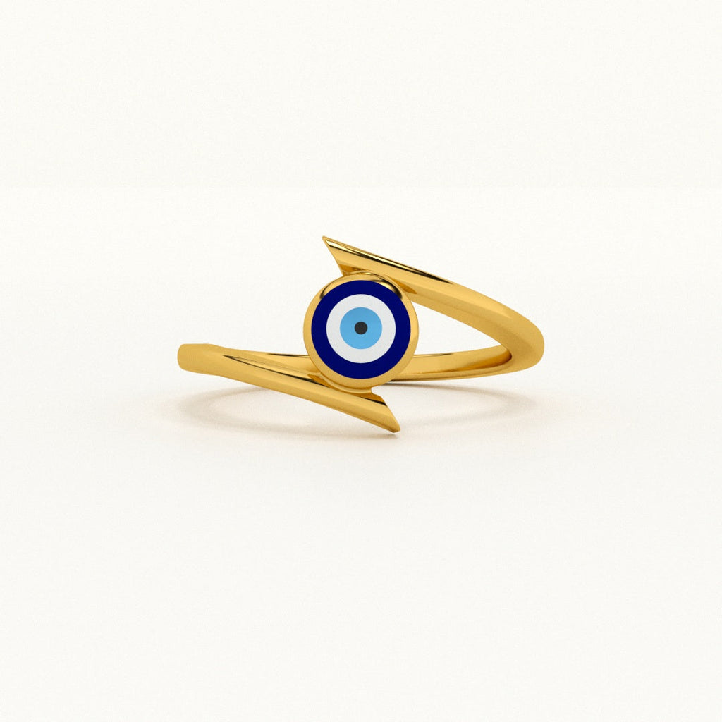 Evil Eye Mirage 925 Silver Ring