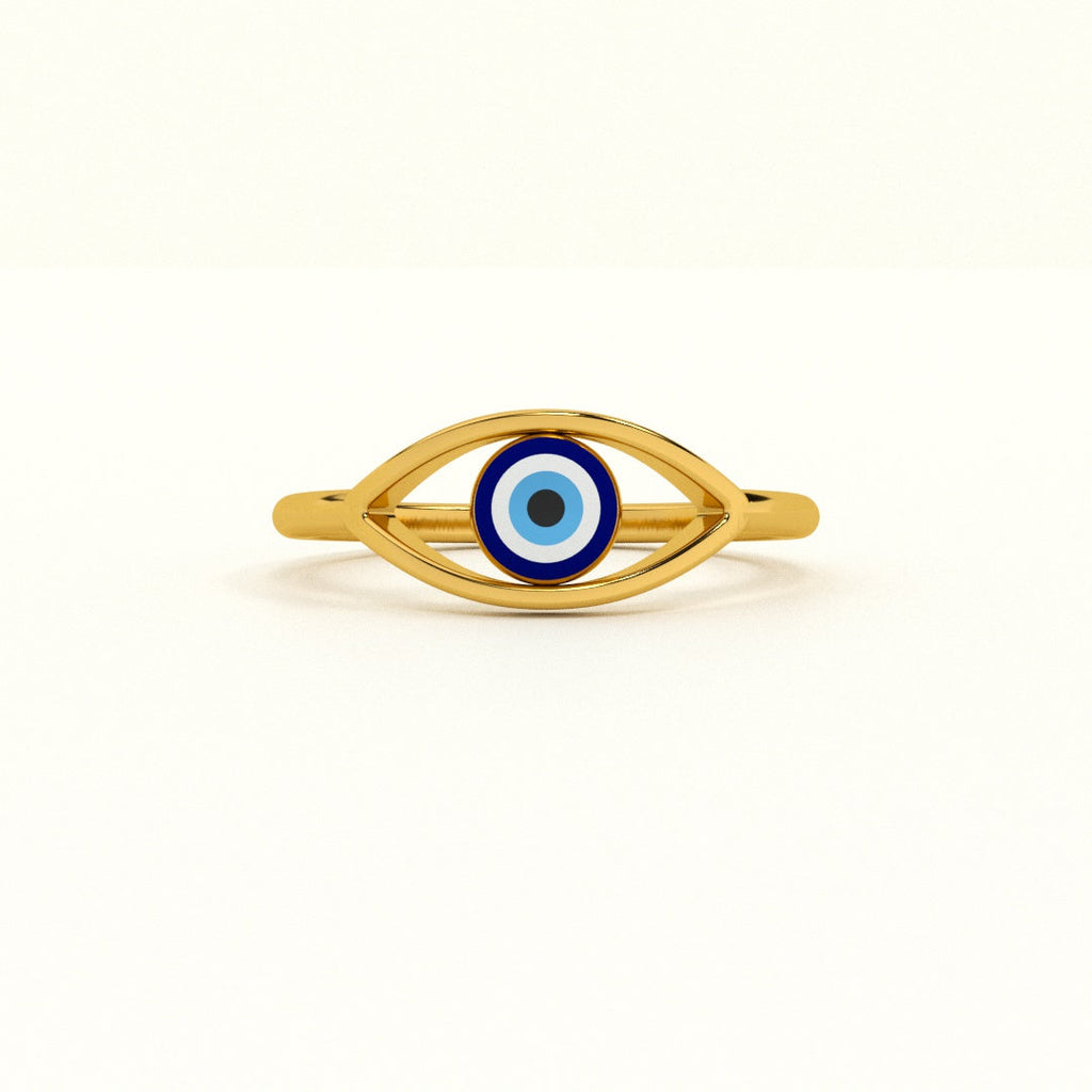 Evil Eye Zeinth 925 Silver Ring