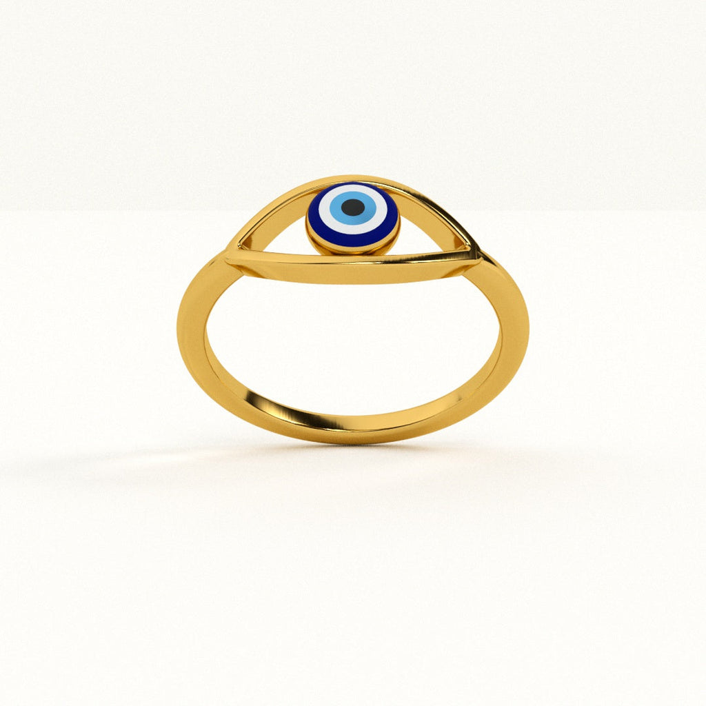 Evil Eye Zeinth 925 Silver Ring