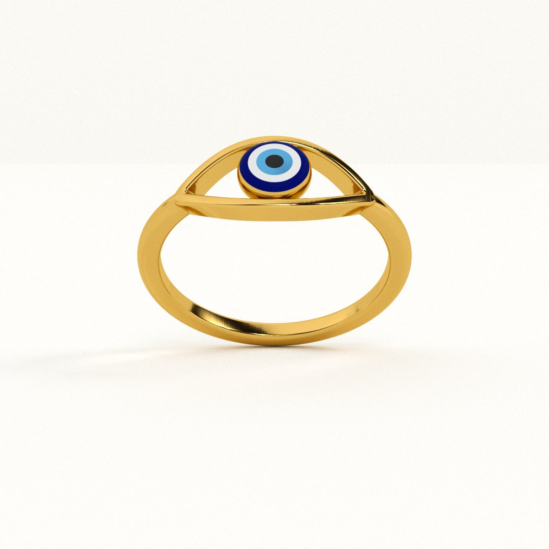 Evil Eye Zeinth 925 Silver Ring